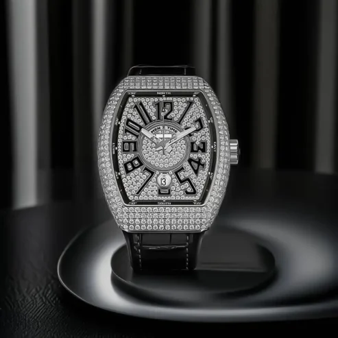 Diamond Stone Watch Frank Muller